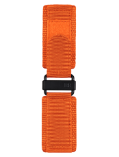 BR-X1 - BR 01 - BR 03橙色合成织物表带。